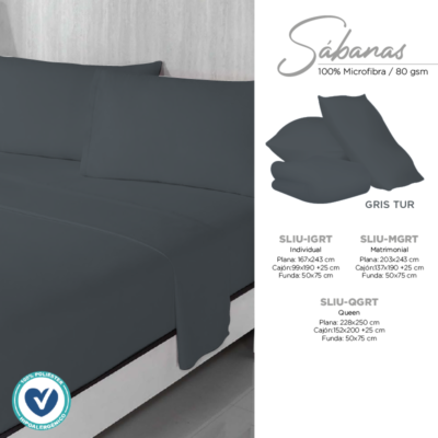 Sabanas Lisas en Microfibra - Decoración de Hogar Costa Rica