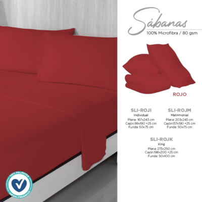 Sabanas Lisas en Microfibra - Decoración de Hogar Costa Rica