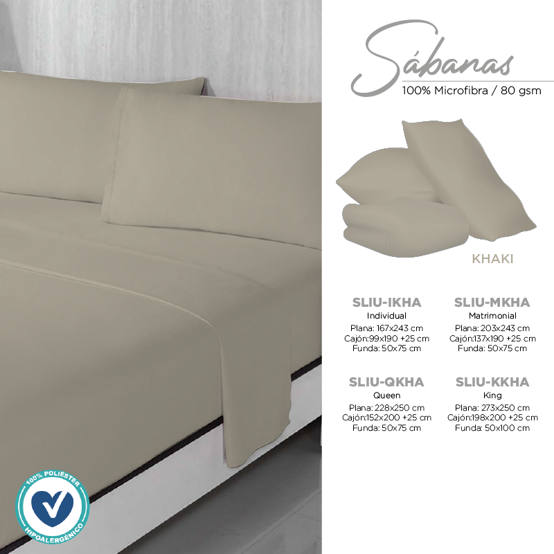 Sabanas Lisas en Microfibra - Decoración de Hogar Costa Rica